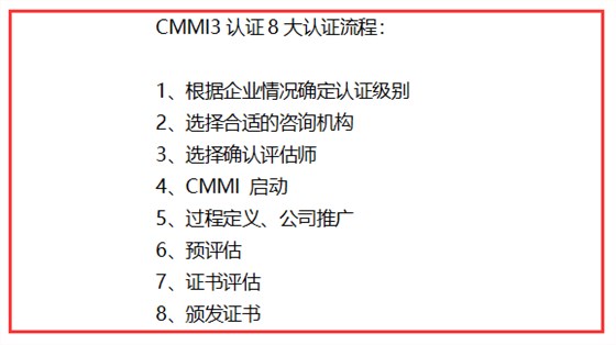 CMMI3認證8大認證流程，完成這八步，證書就到手啦！