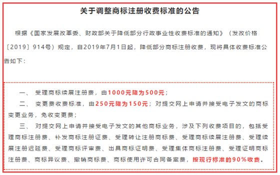 注冊(cè)商標(biāo)成本更低了，你知道嗎？