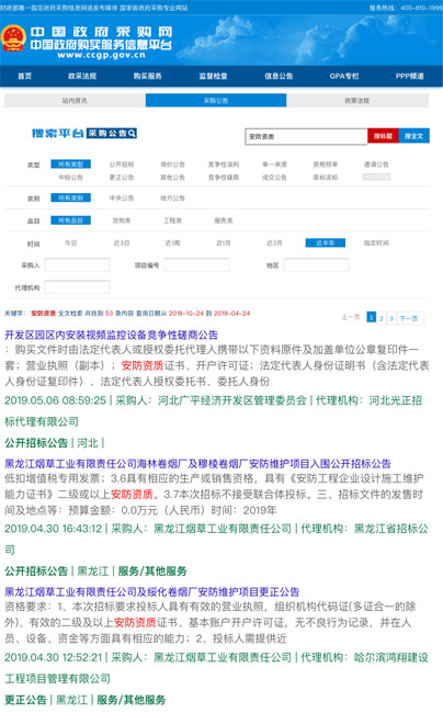 做安防資質認證能接怎樣的項目？有作用嗎？能中標嗎？