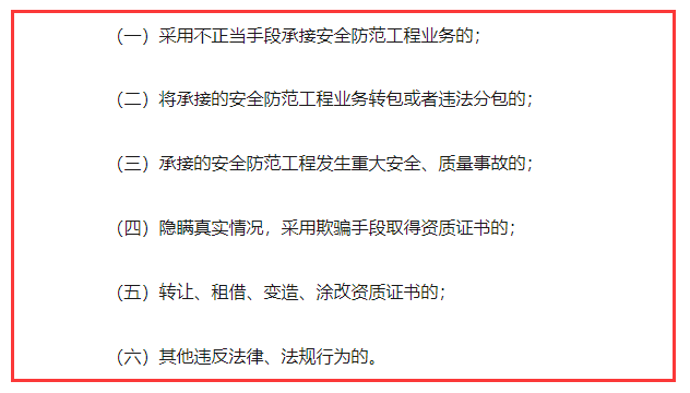 小心了！觸犯這幾點，你的安防資質認證證書可能不保！