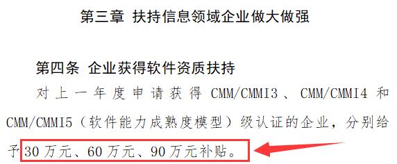 好消息！羅湖CMMI補貼有希望啦！